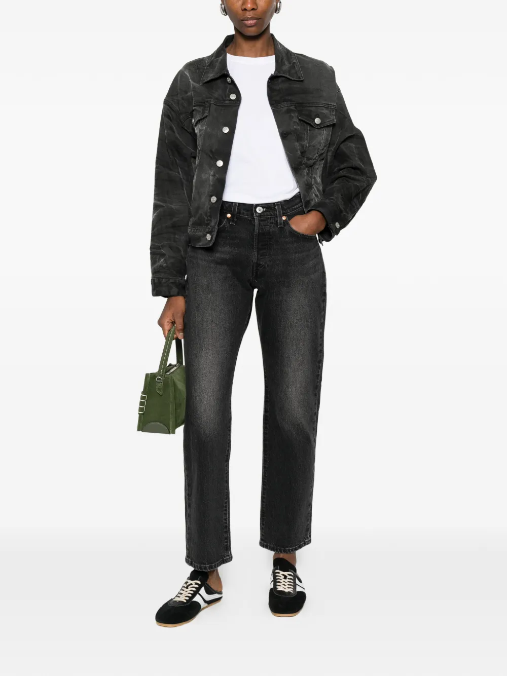 Levi's 501 Curve jeans Zwart
