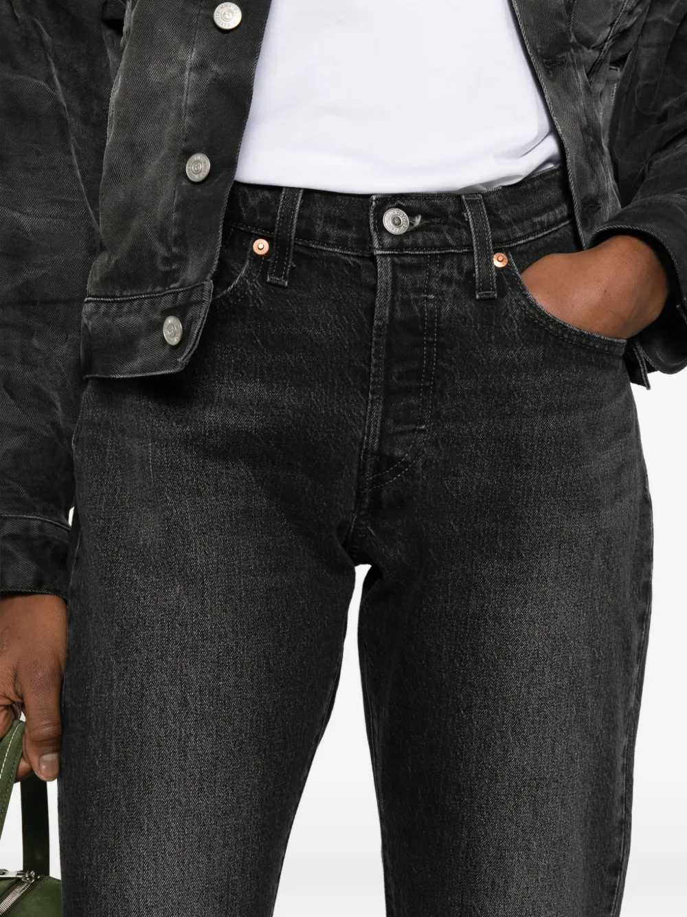 Levi's 501 Curve jeans Zwart