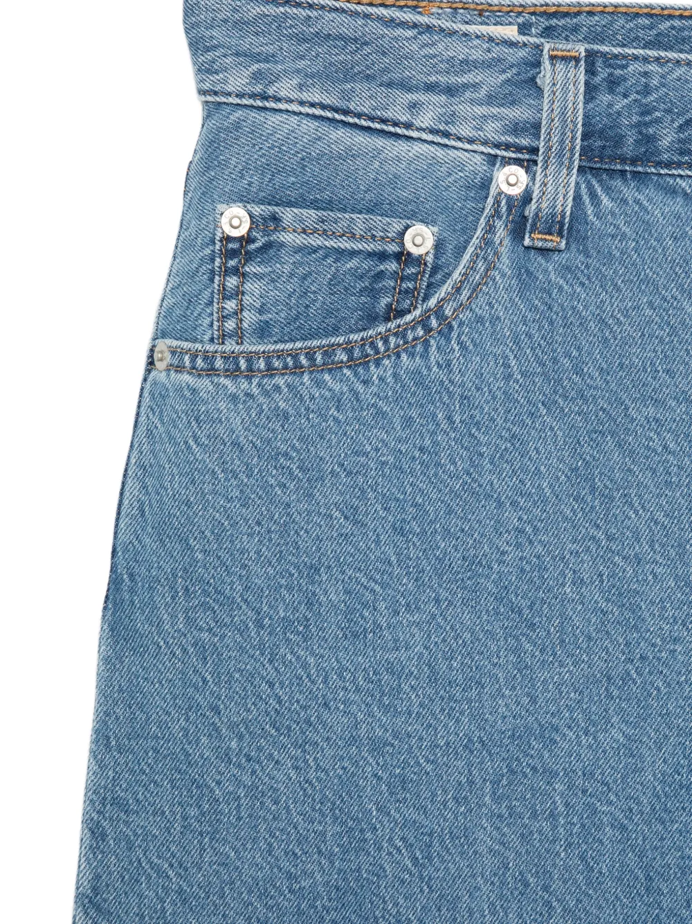  Levi's Logo-patch Denim Shorts - Blue 