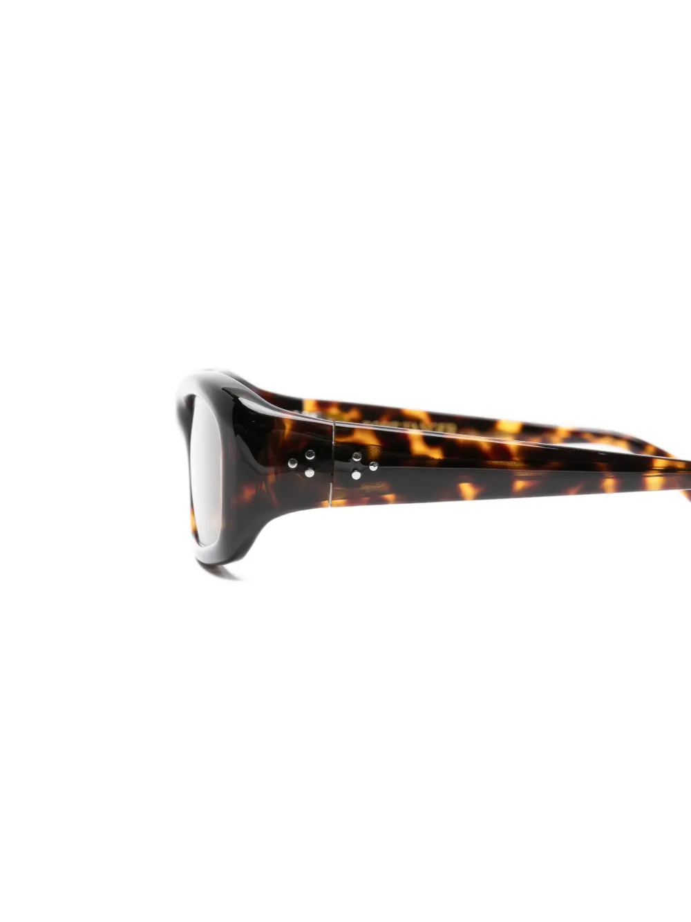  Port Tanger Rectangle Sunglasses - Brown 
