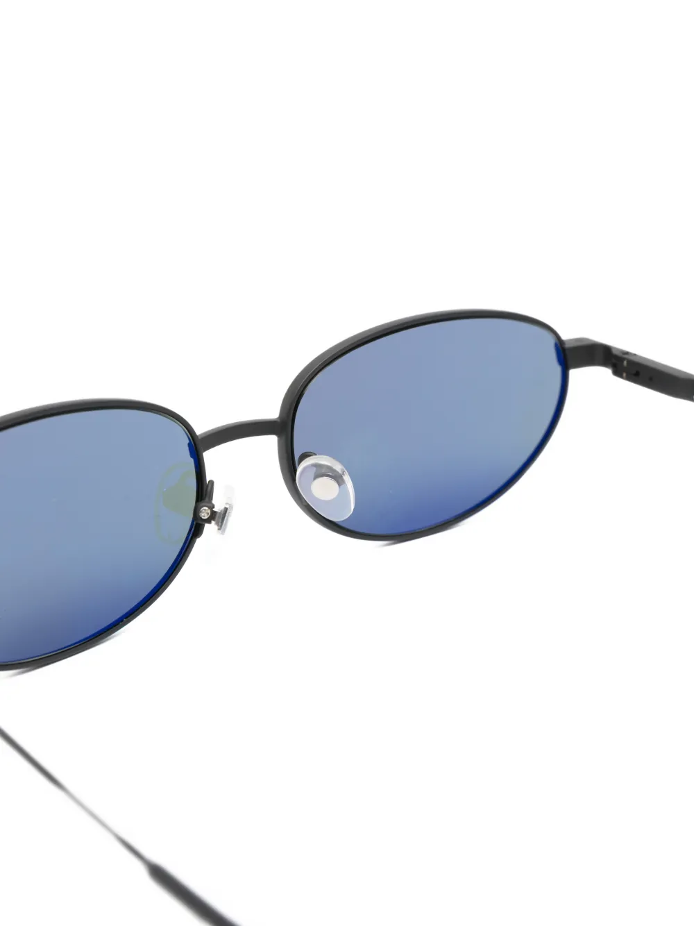X Linda Farrow oval-frame sunglasses