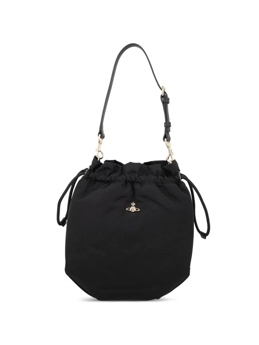 Vivienne Westwood drawstring Orb-motif shoulder bag - Nero