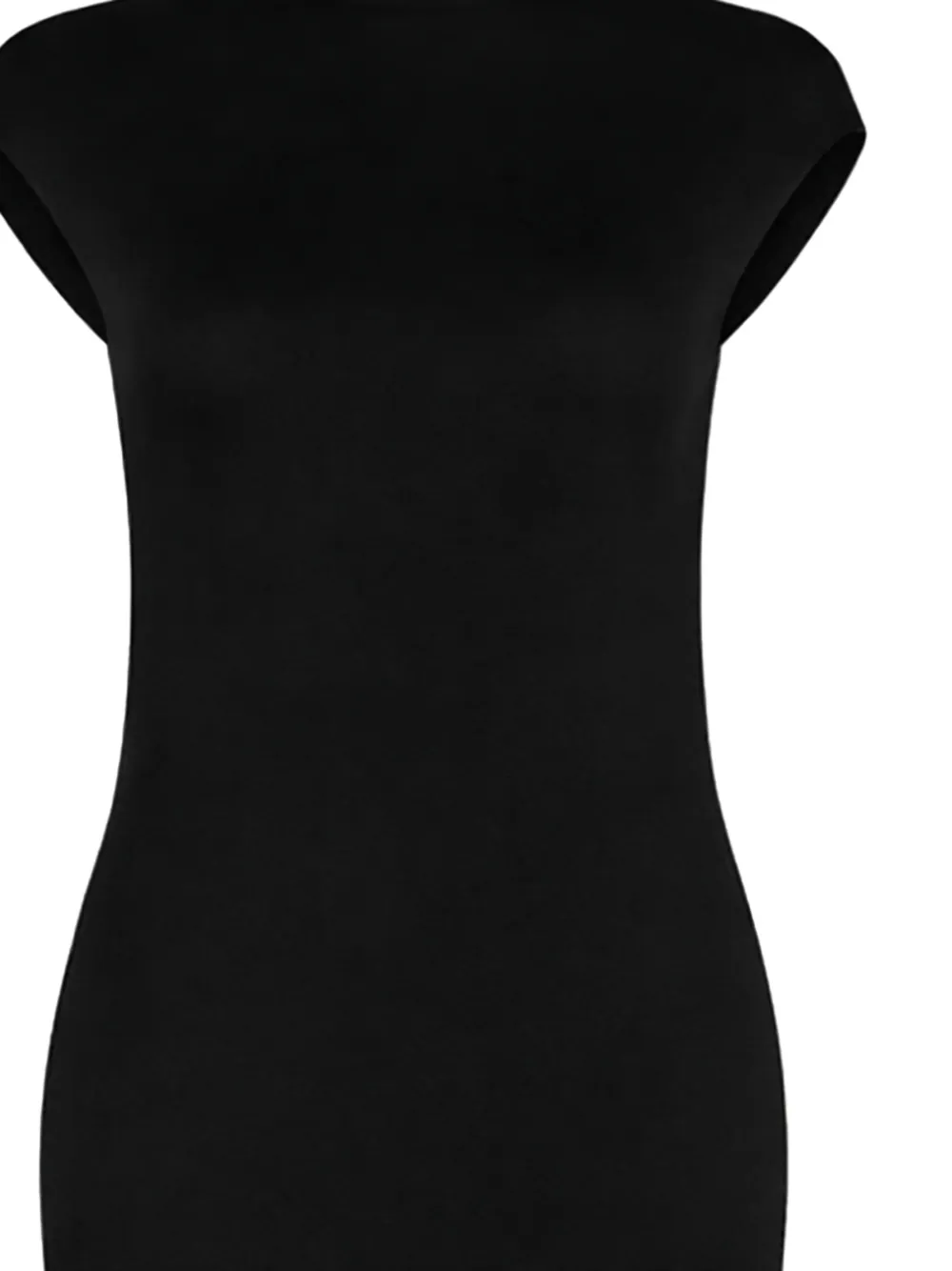 High-Neck Maxi Dress