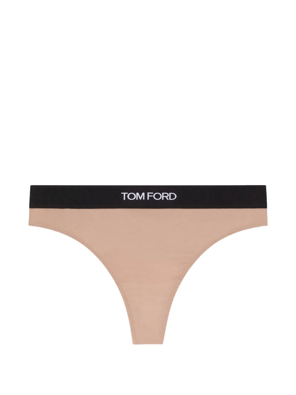 TOM FORD logo-print thong - Rosa