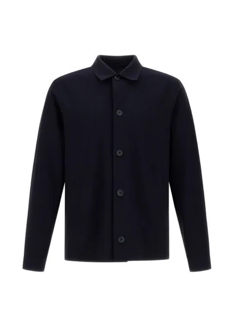 Herno point-collar buttoned cardigan 