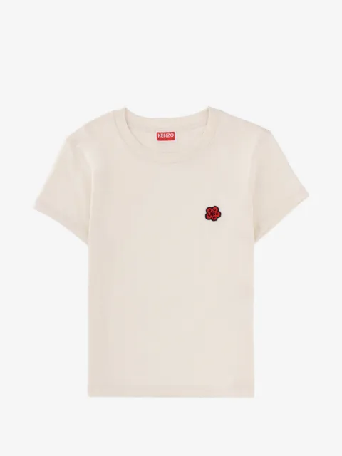 Kenzo floral-emboridered T-shirt