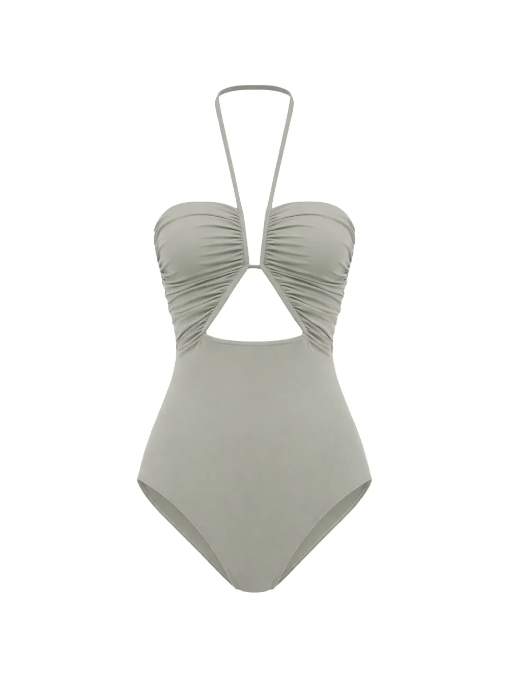 Rick Owens cut-out swimsuit - Grigio
