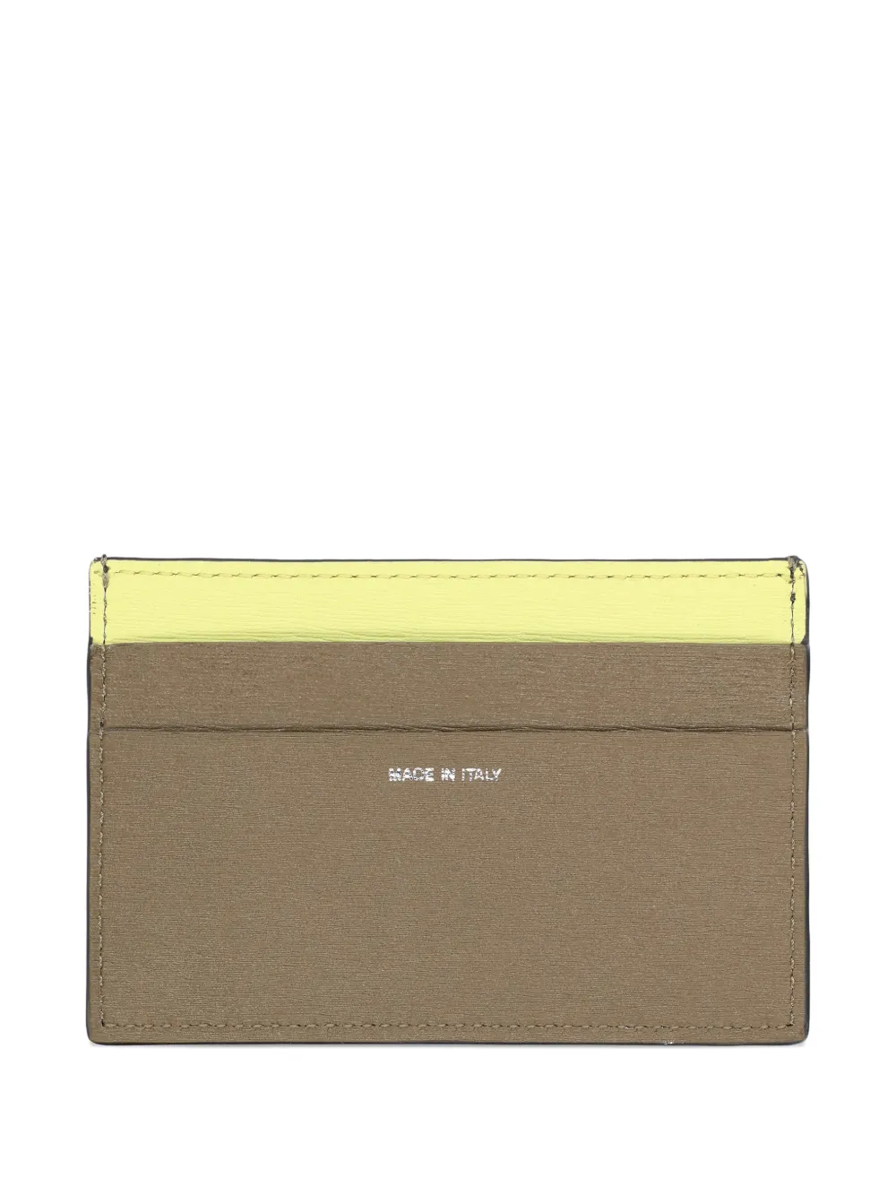 Paul Smith colourblock leather card holder - Nero