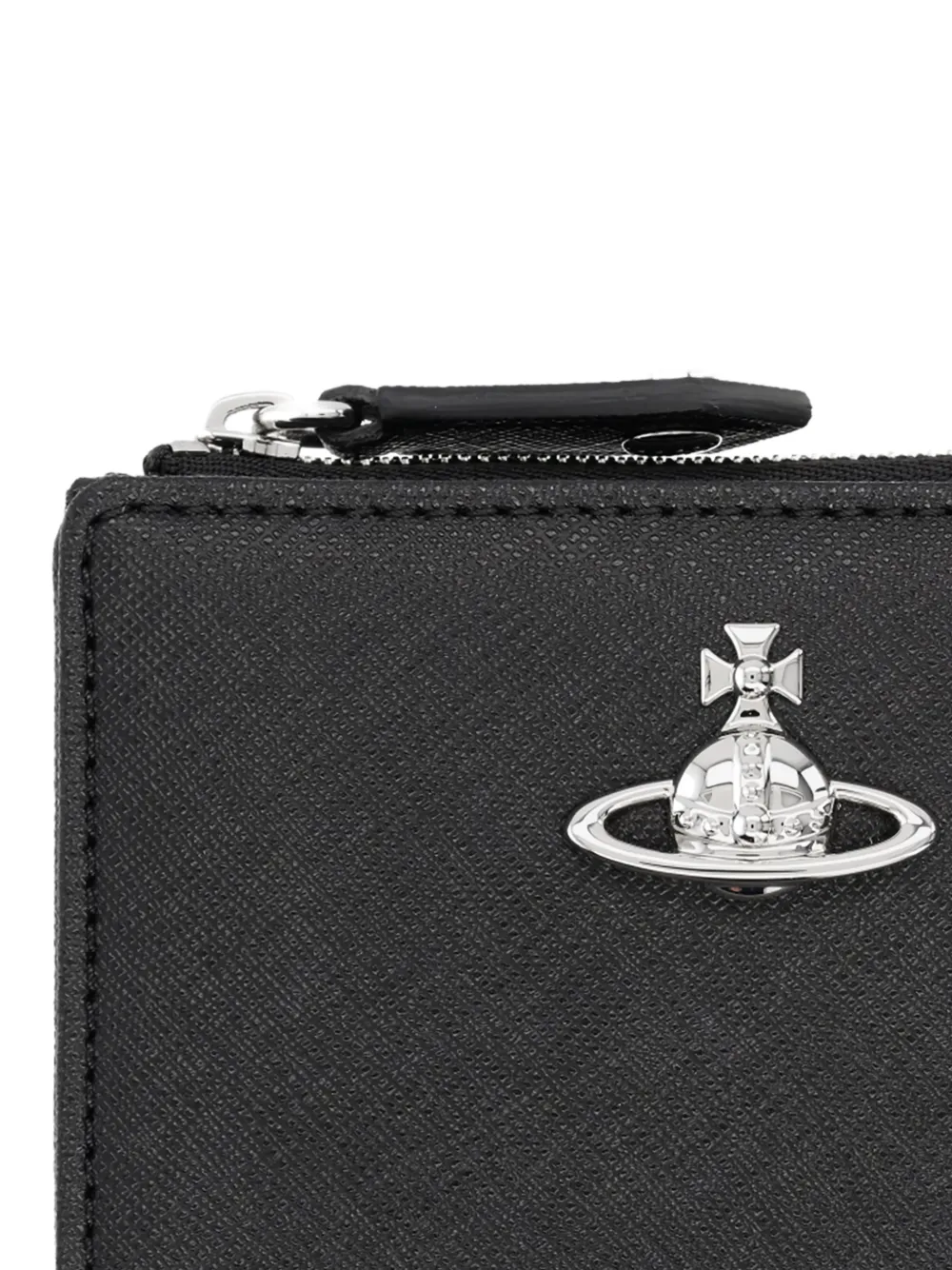 Vivienne Westwood Portemonnee met Orb-plakkaat Zwart