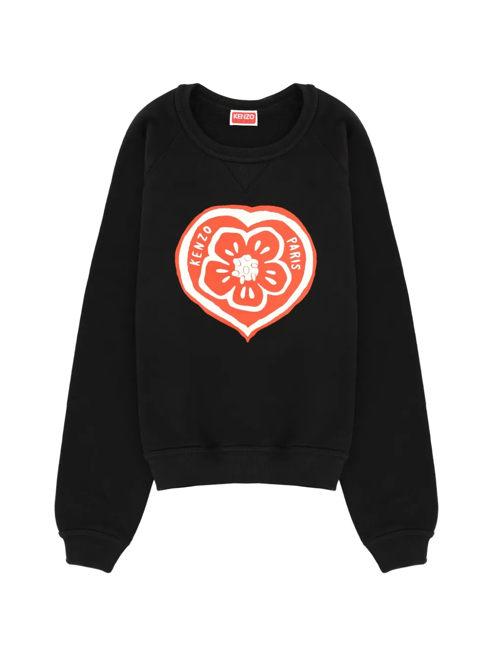 Kenzo Boke Heart flower-print sweatshirt - Nero