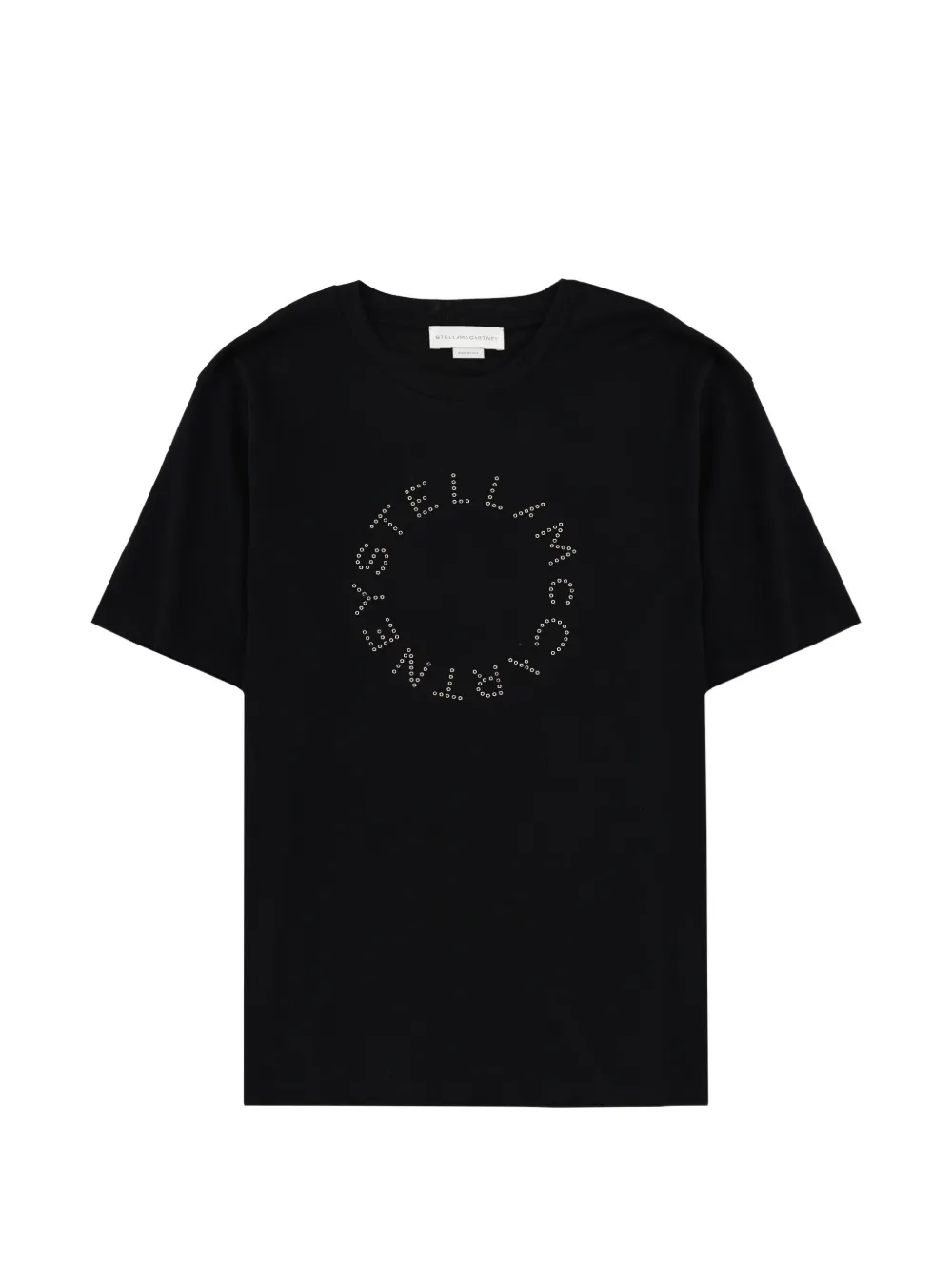 Stella McCartney logo-embellished T-shirt - Nero