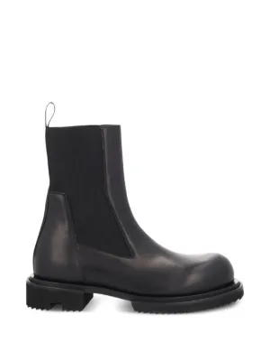 靴 Rick Owens BEATLE BOGUN BOOTS Rick Owens Beatle Bogun Boots | Black | FARFETCH CA