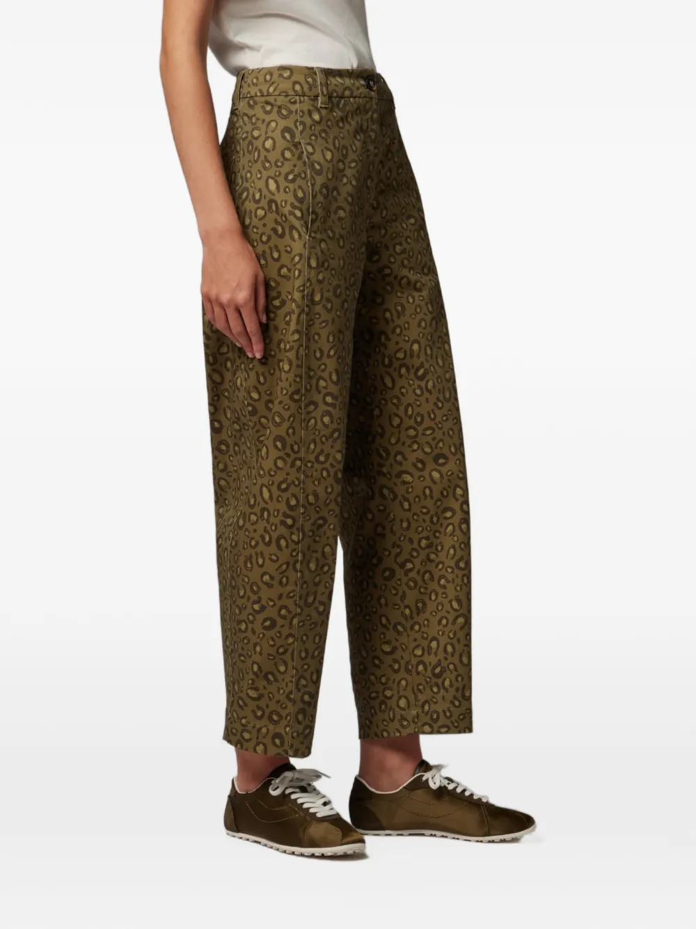 PS Paul Smith Broek met dierenprint Groen