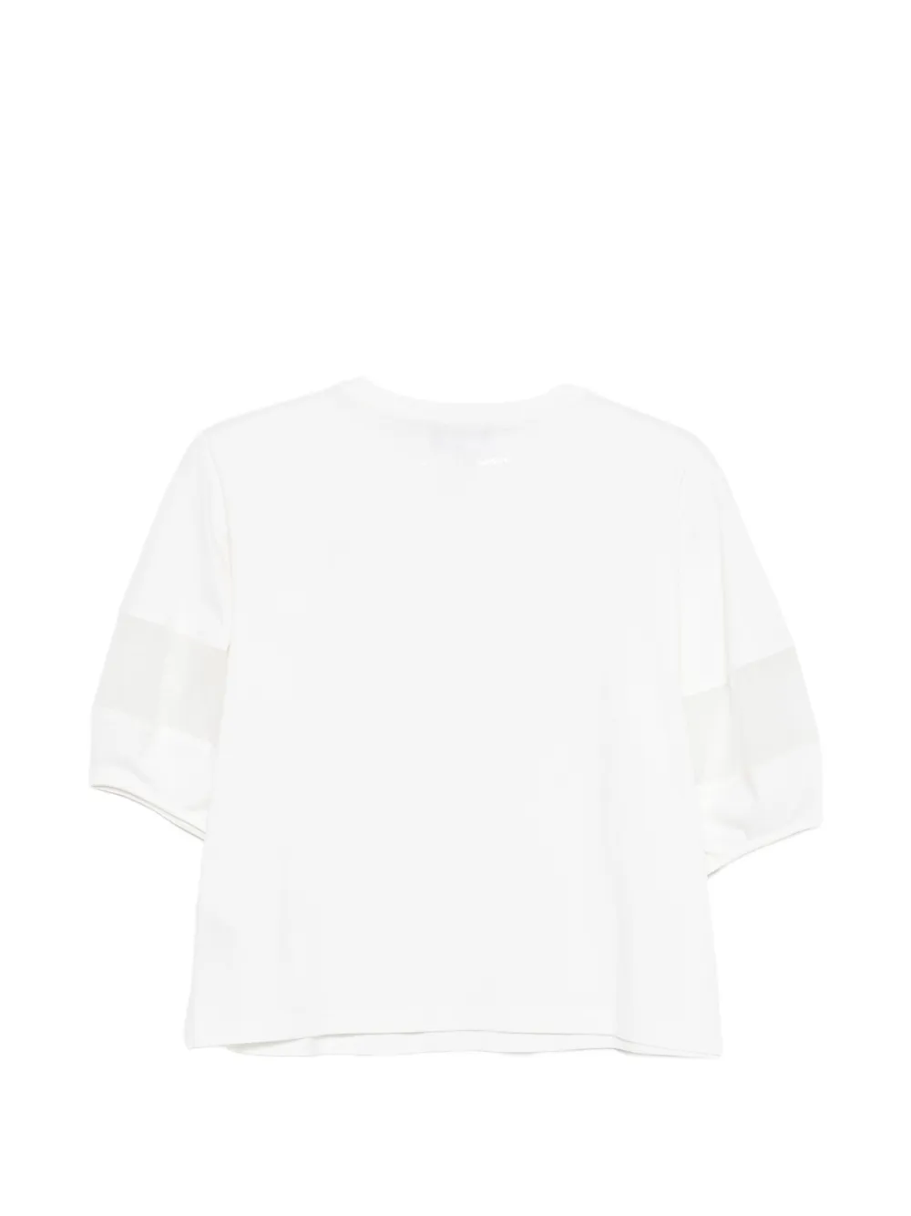 Emporio Armani T-shirt met logo-applicatie Wit