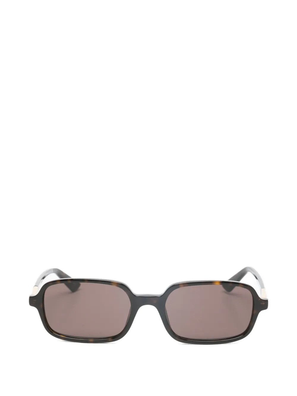 Chloé rectangle sunglasses - Marrone