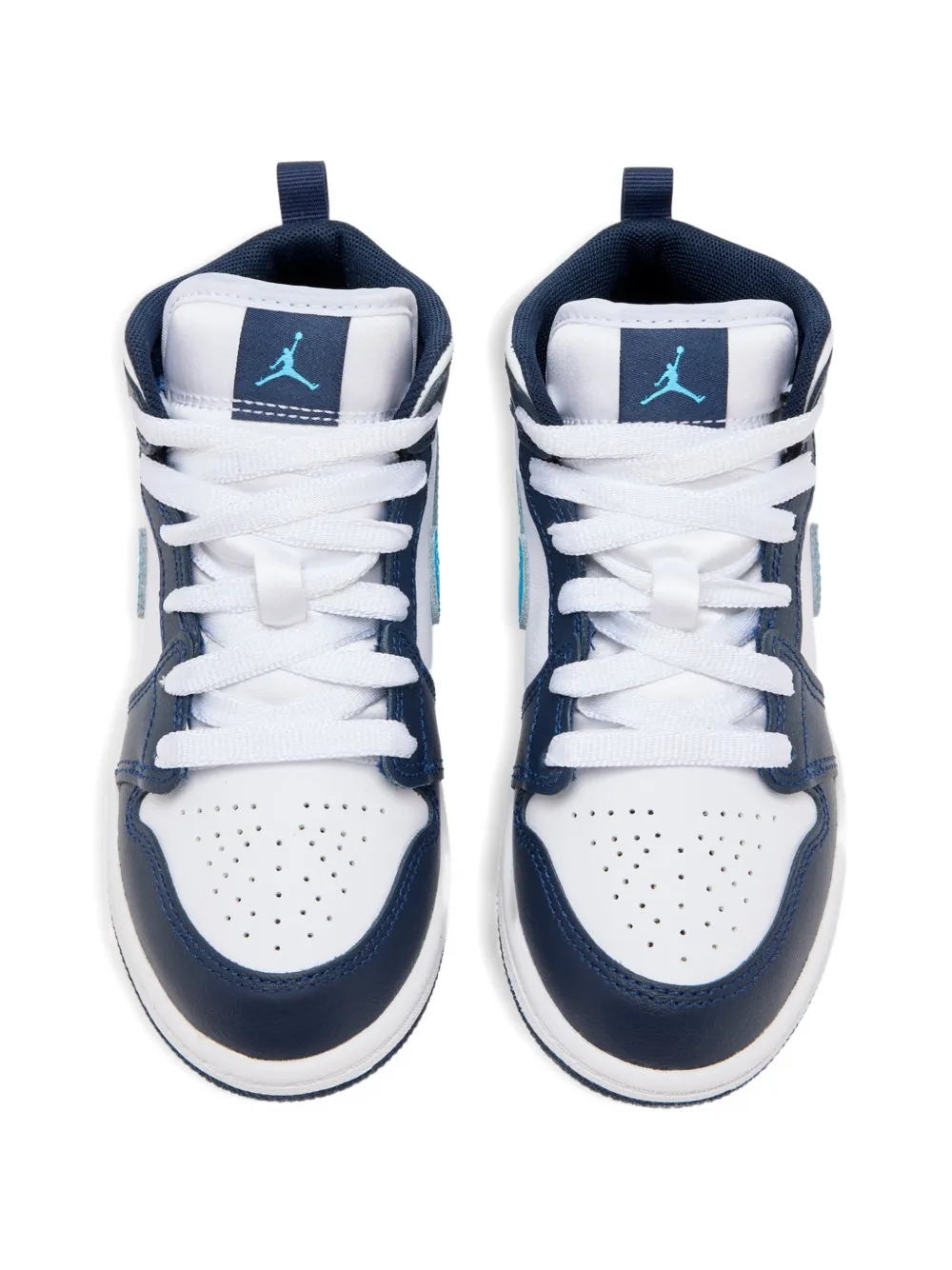 Nike Kids Air Jordan 1 sneakers Wit