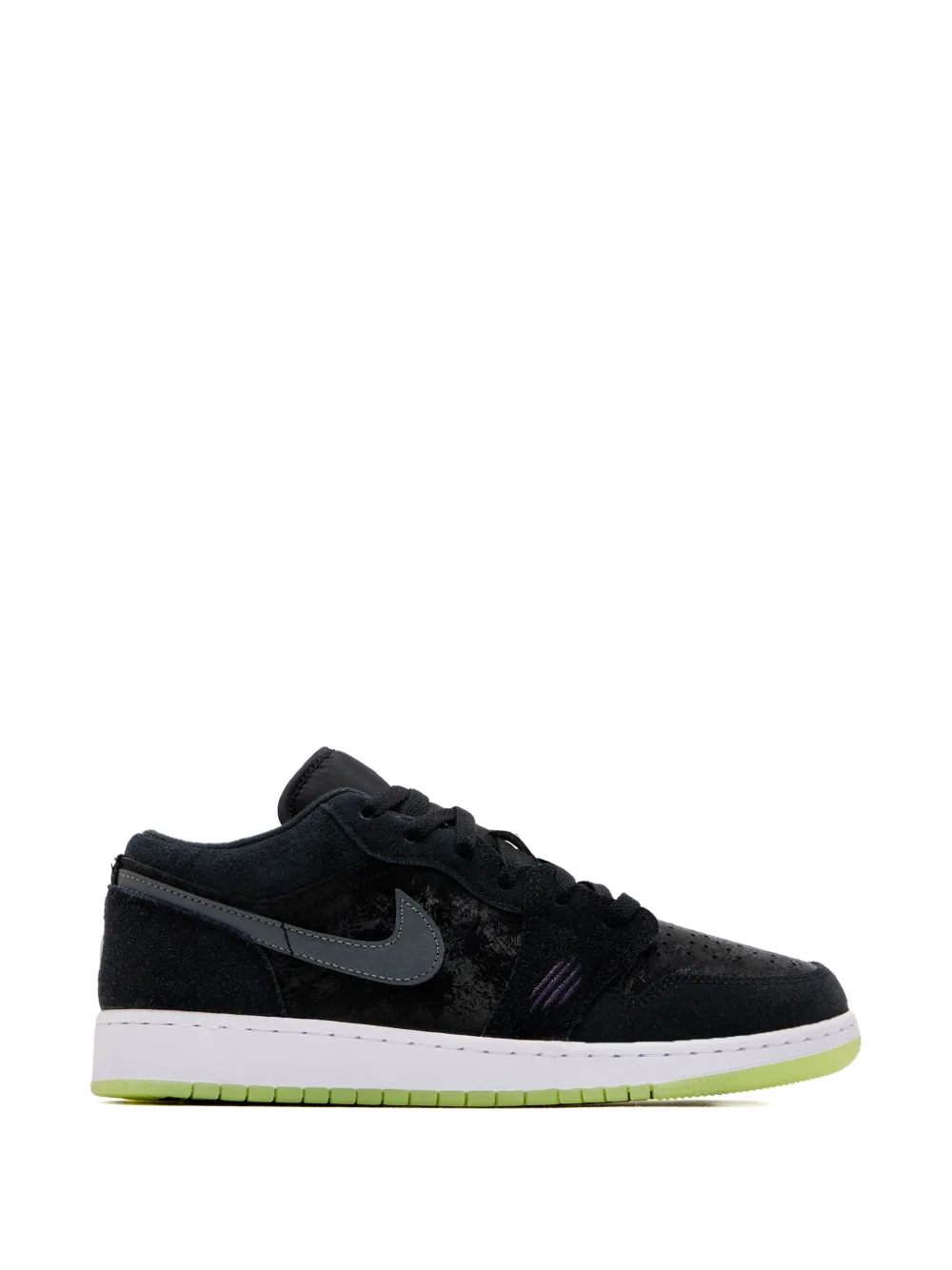 Nike Kids Air Jordan 1 sneakers Zwart