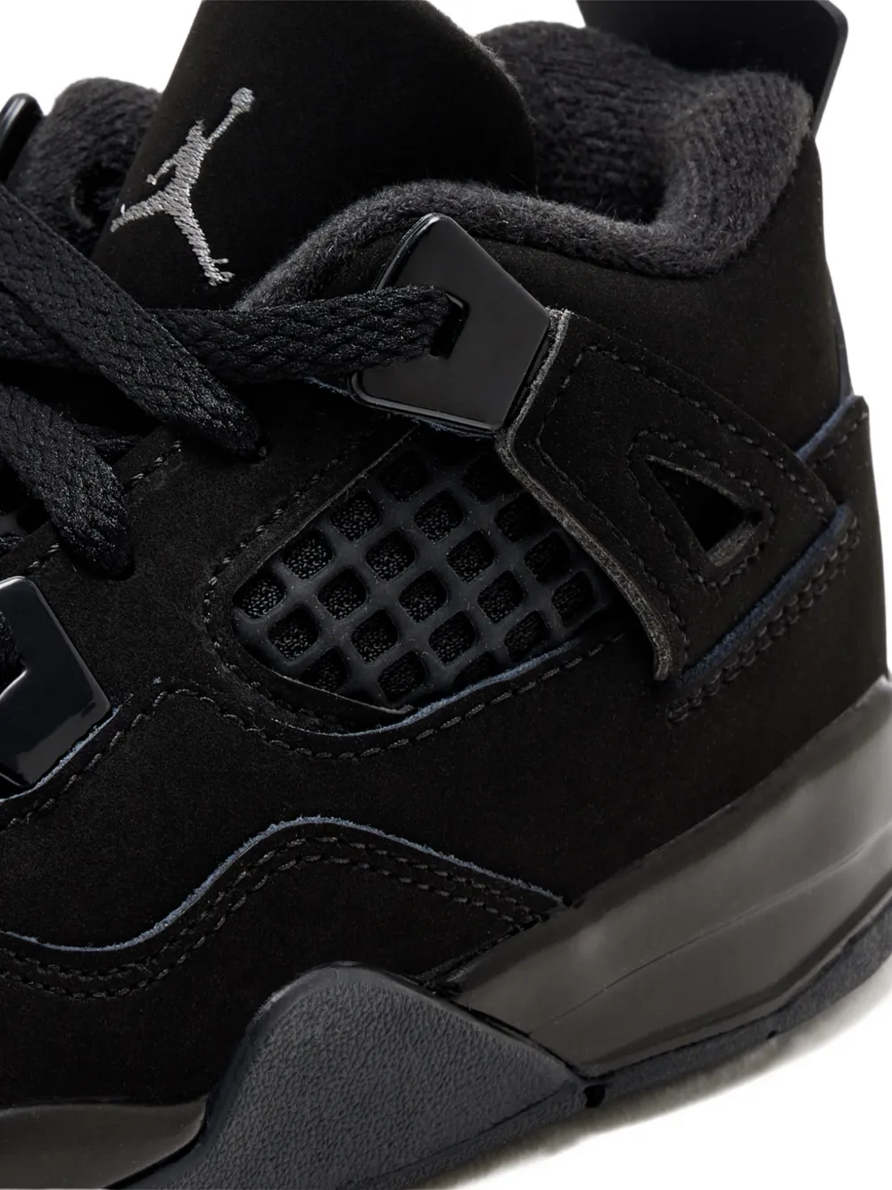 Jordan Kids Air Jordan 4 sneakers Zwart