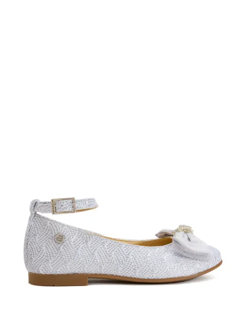 ANDANINES bow-embellished ballerina shoes