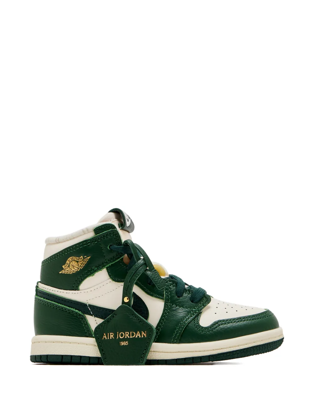Nike Kids Air Jordan 1 Retro sneakers Groen