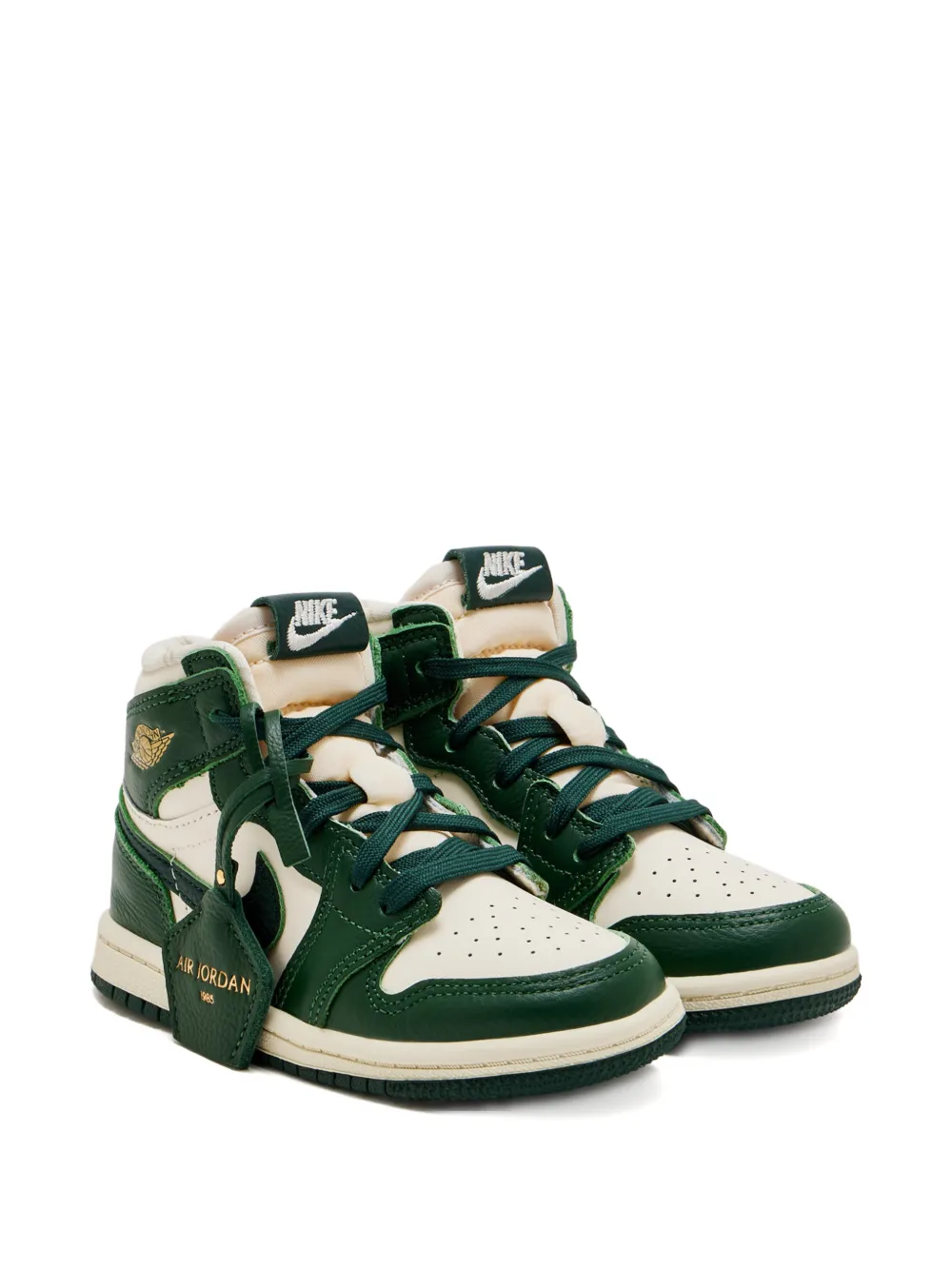 Nike Kids Air Jordan 1 Retro sneakers Groen