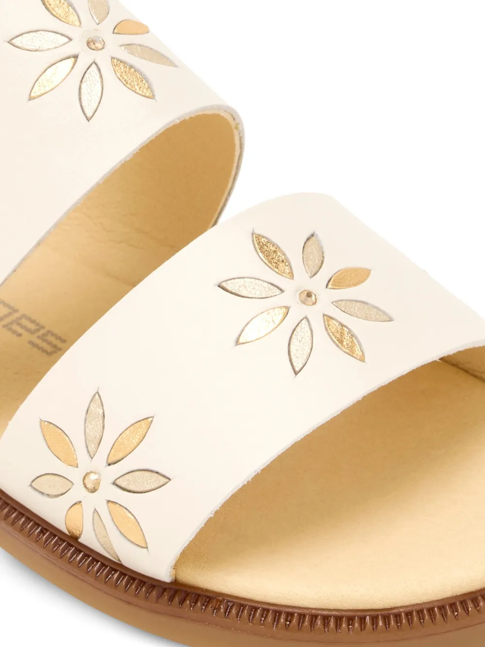 ANDANINES Slingback sandalen Beige