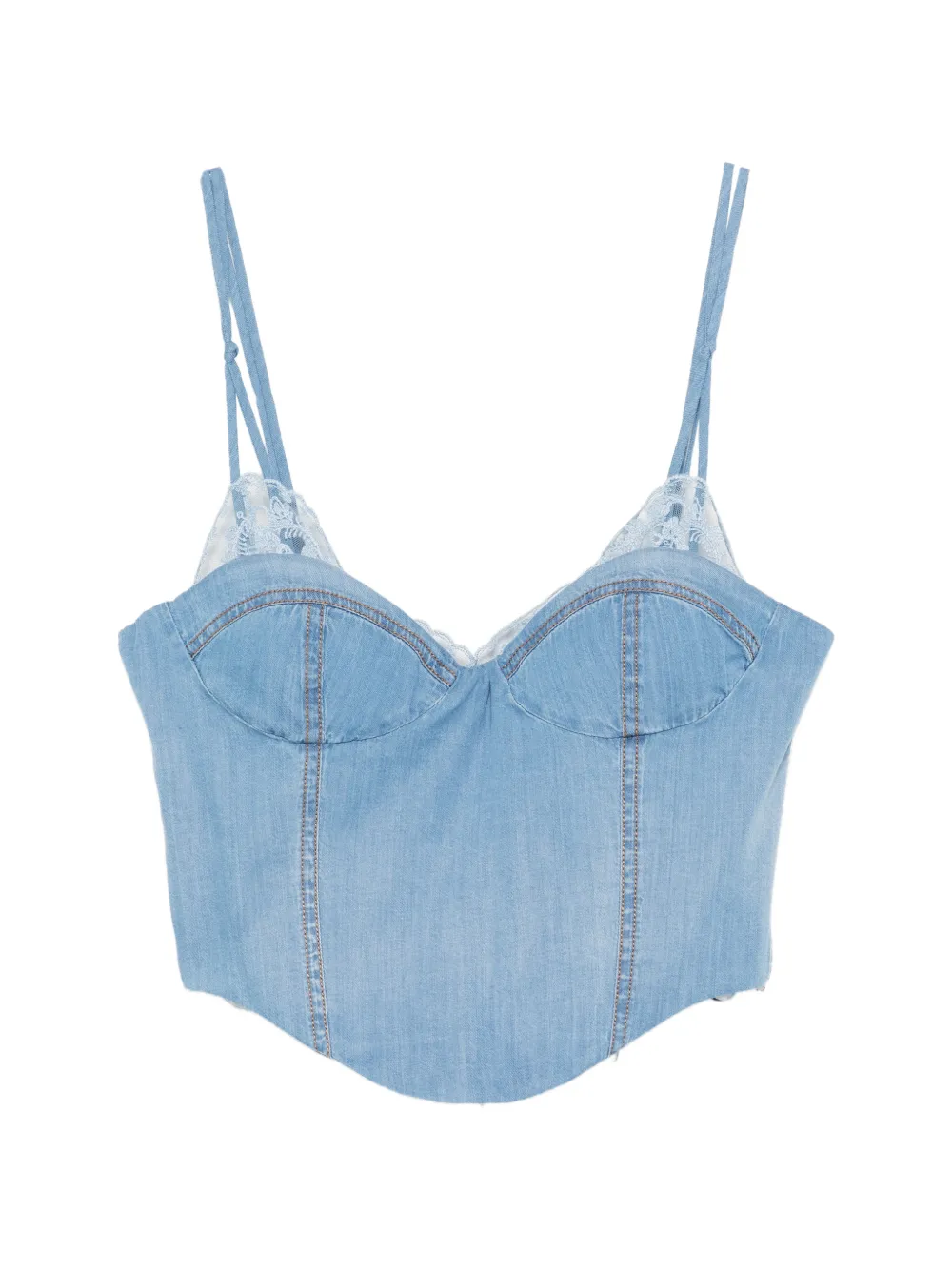 Ermanno Scervino zipped top - Blu