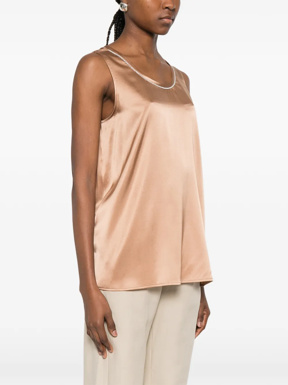  Panicale Embellished Top - Neutrals 
