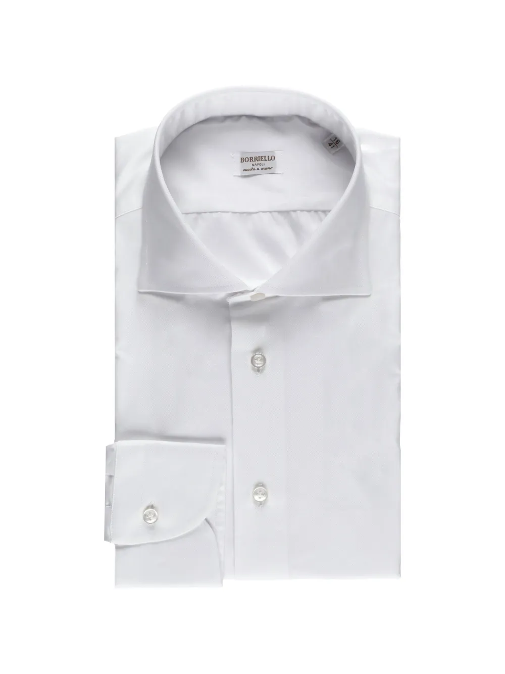 BORRIELLO NAPOLI Marechiaro buttoned shirt - Bianco