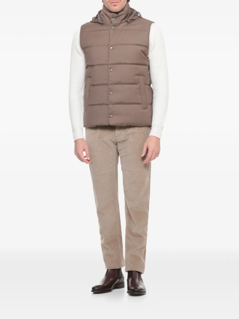 Montecore chaleco capitonado con capucha | Chalecos | Image 2