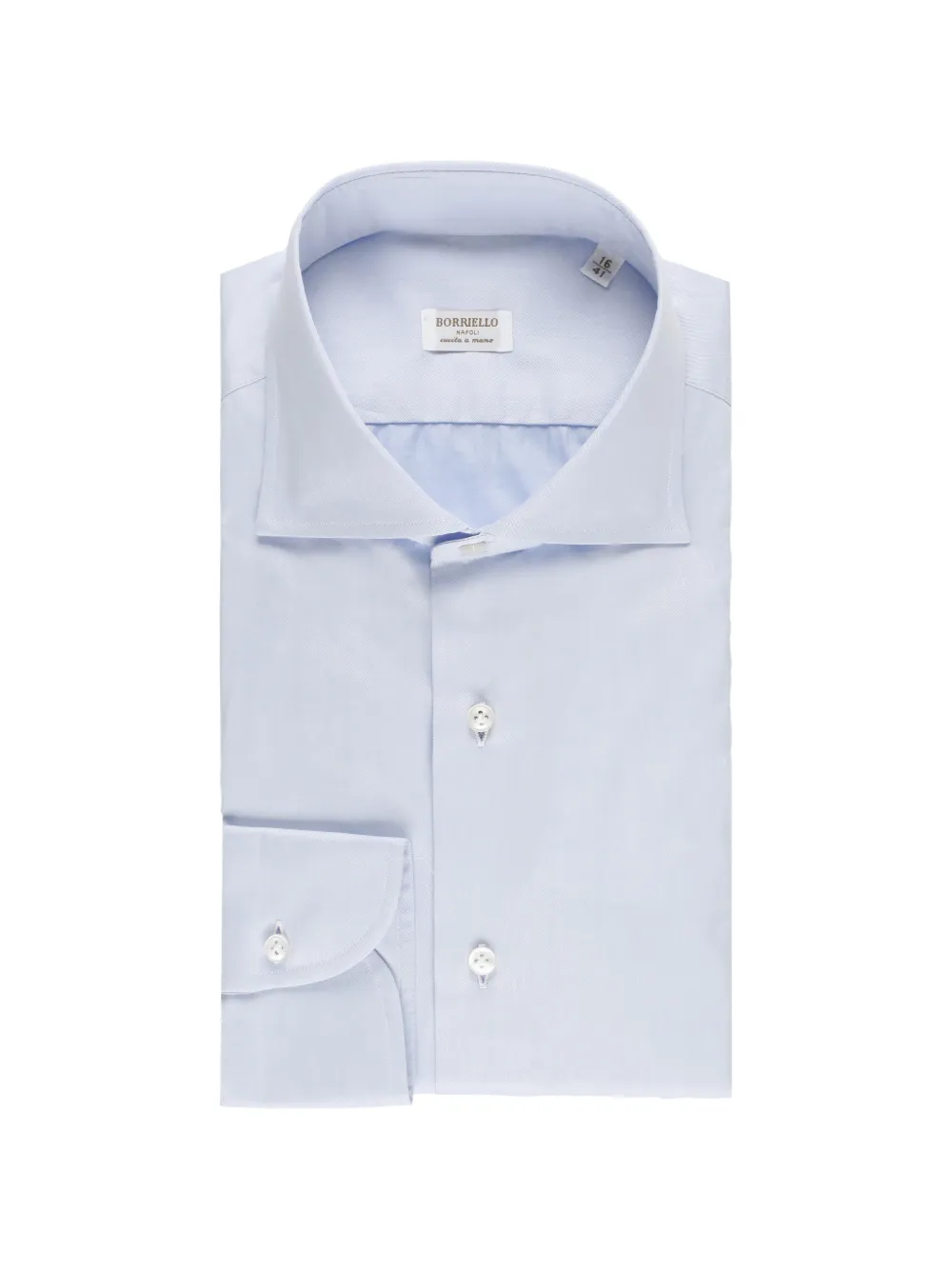 BORRIELLO NAPOLI long-sleeve shirt - Blu