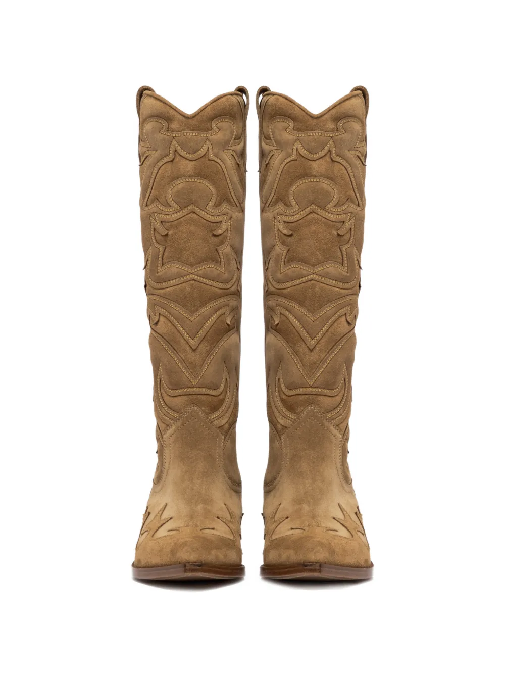 Buttero embossed-details cowboy boots Bruin
