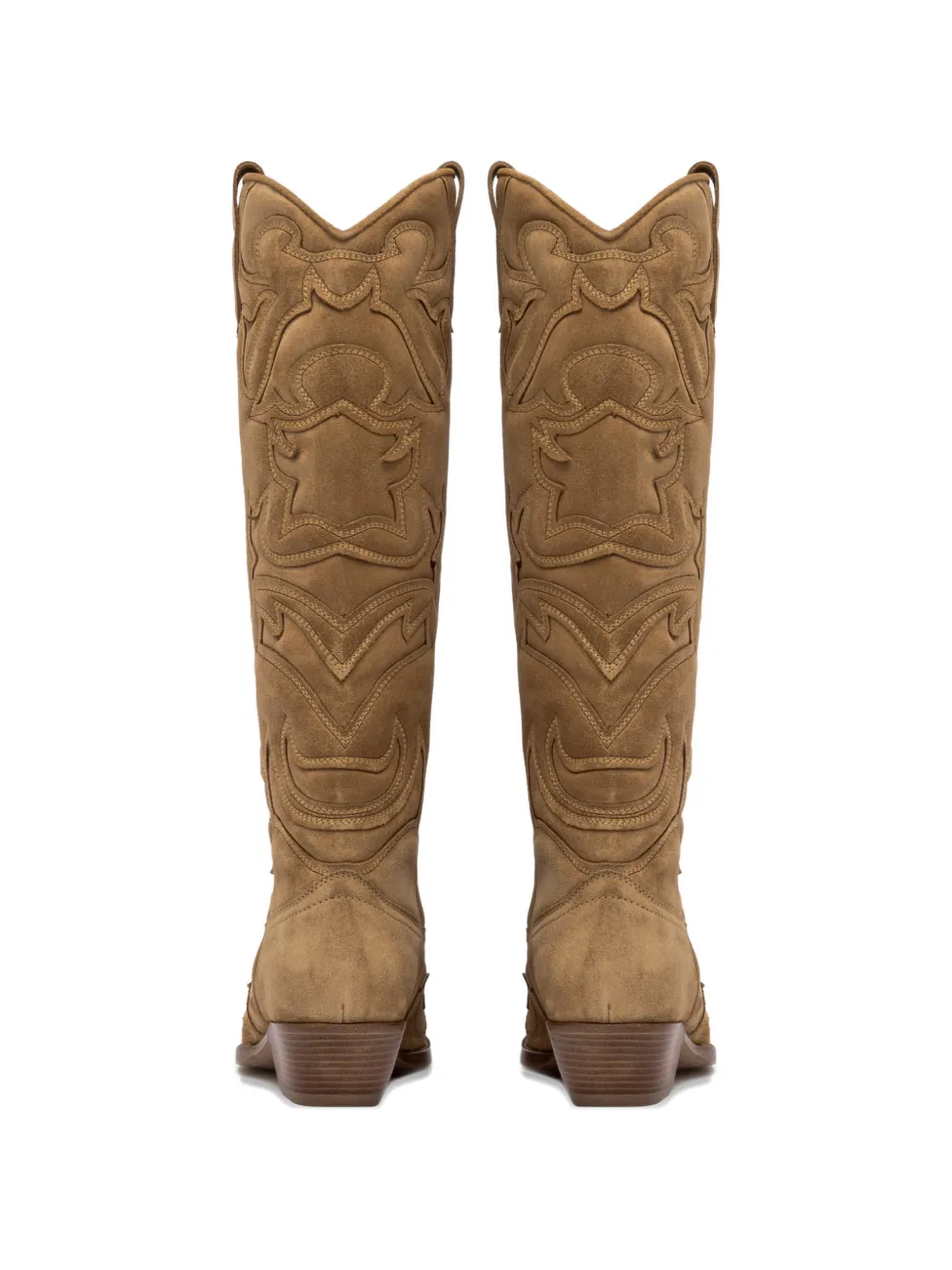 Buttero embossed-details cowboy boots Bruin