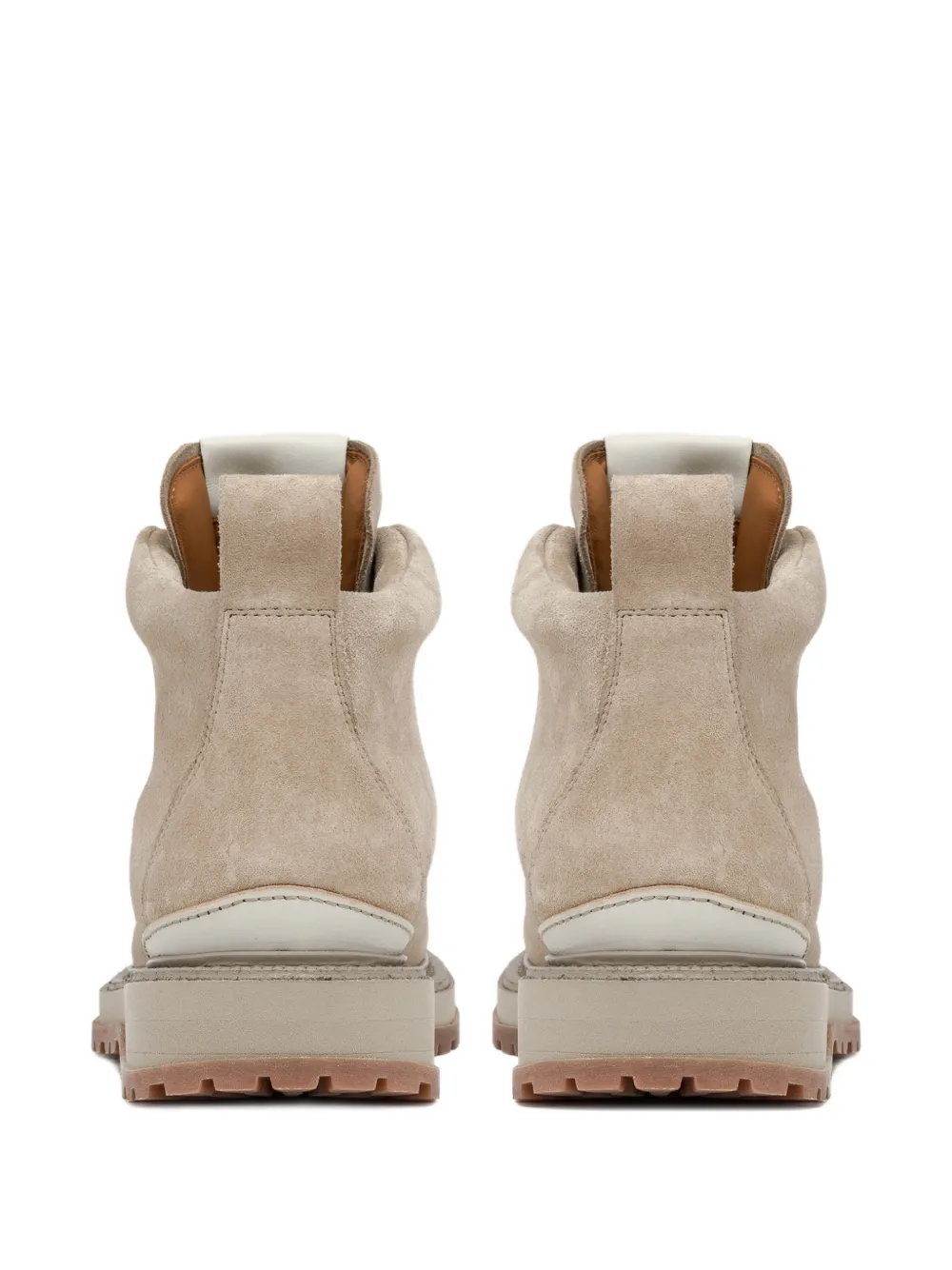 Buttero laced ankle boots Beige