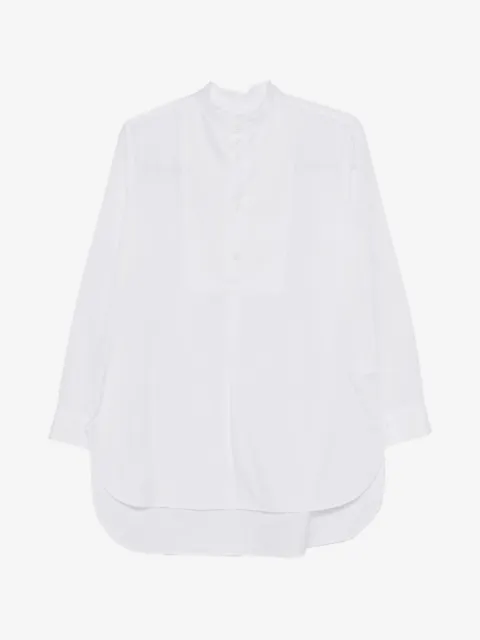 Yohji Yamamoto Pre-Owned camisa manga larga 2010