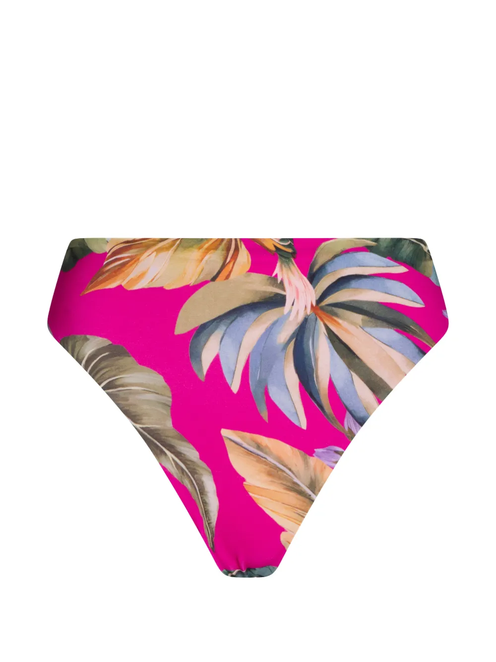  Farm Rio Floral-print Bikini Bottoms - Pink 