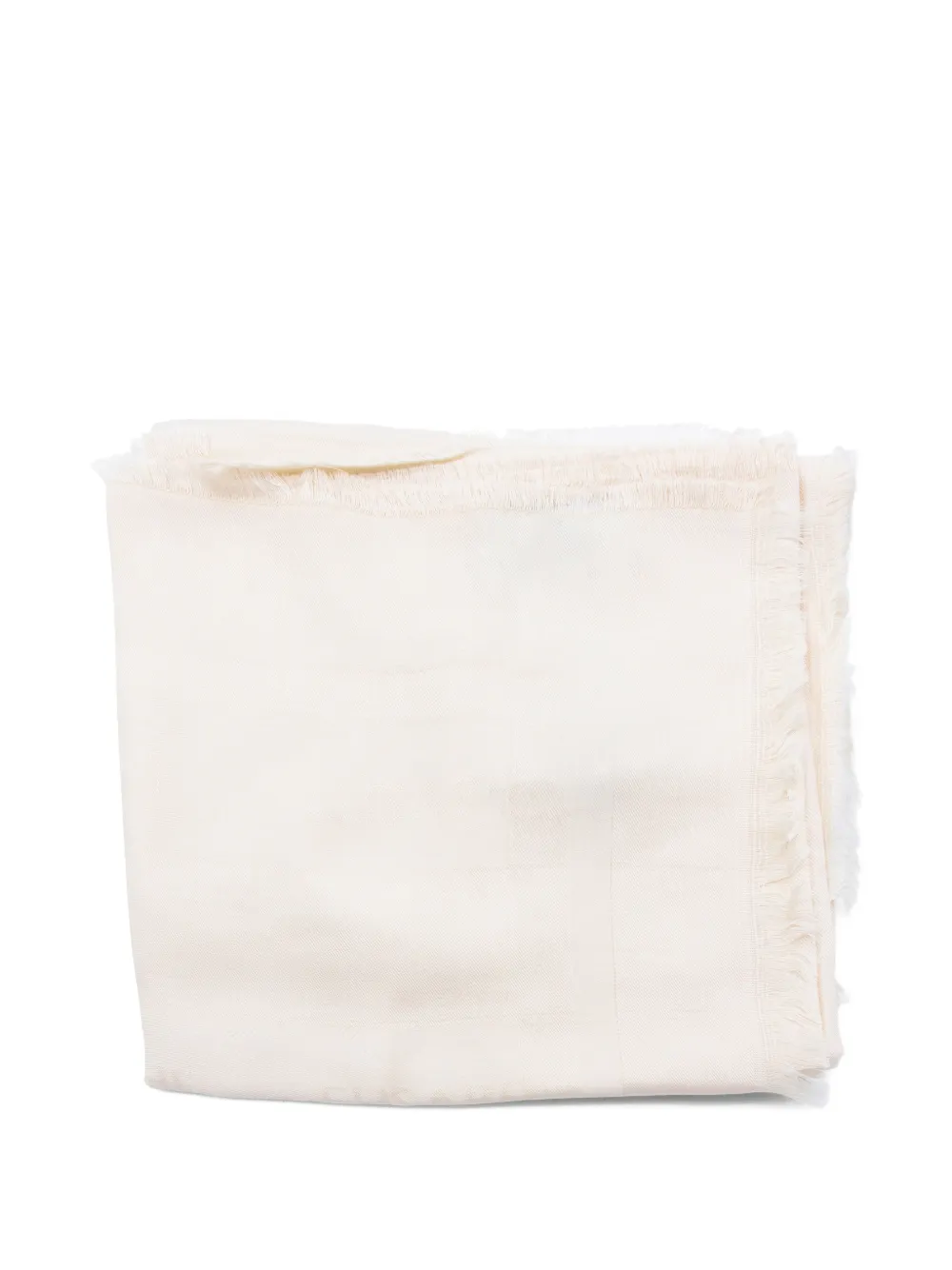 Elisabetta Franchi fringed scarf - Toni neutri