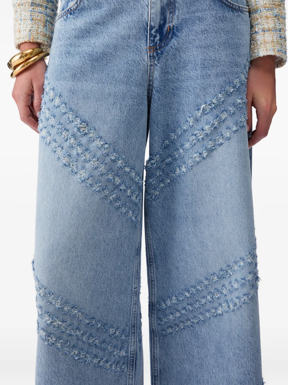Five-Pockets Flared Jeans