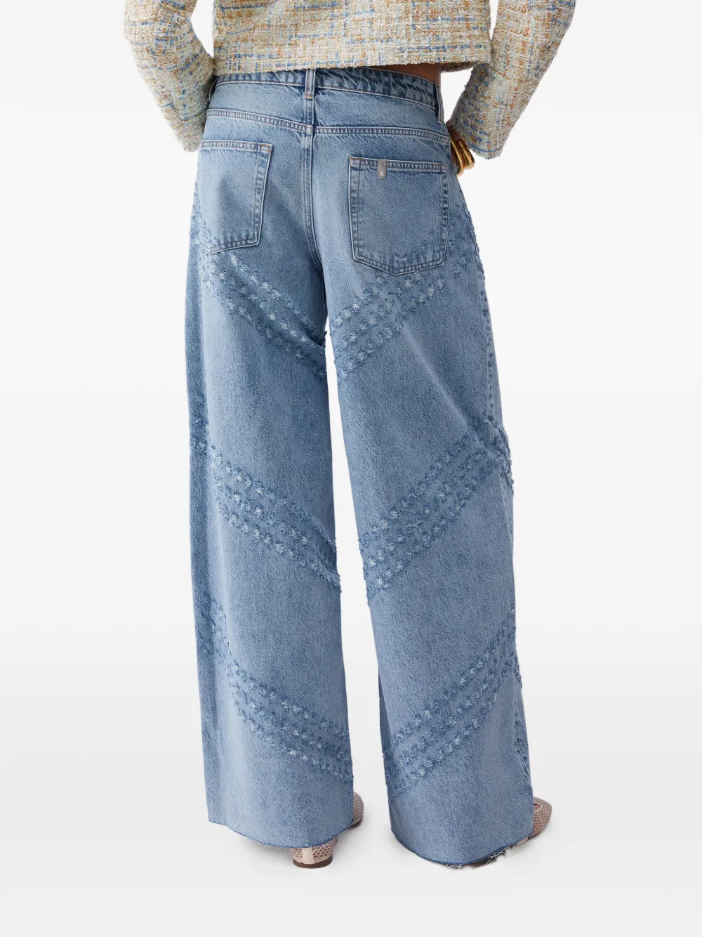 Five-Pockets Flared Jeans