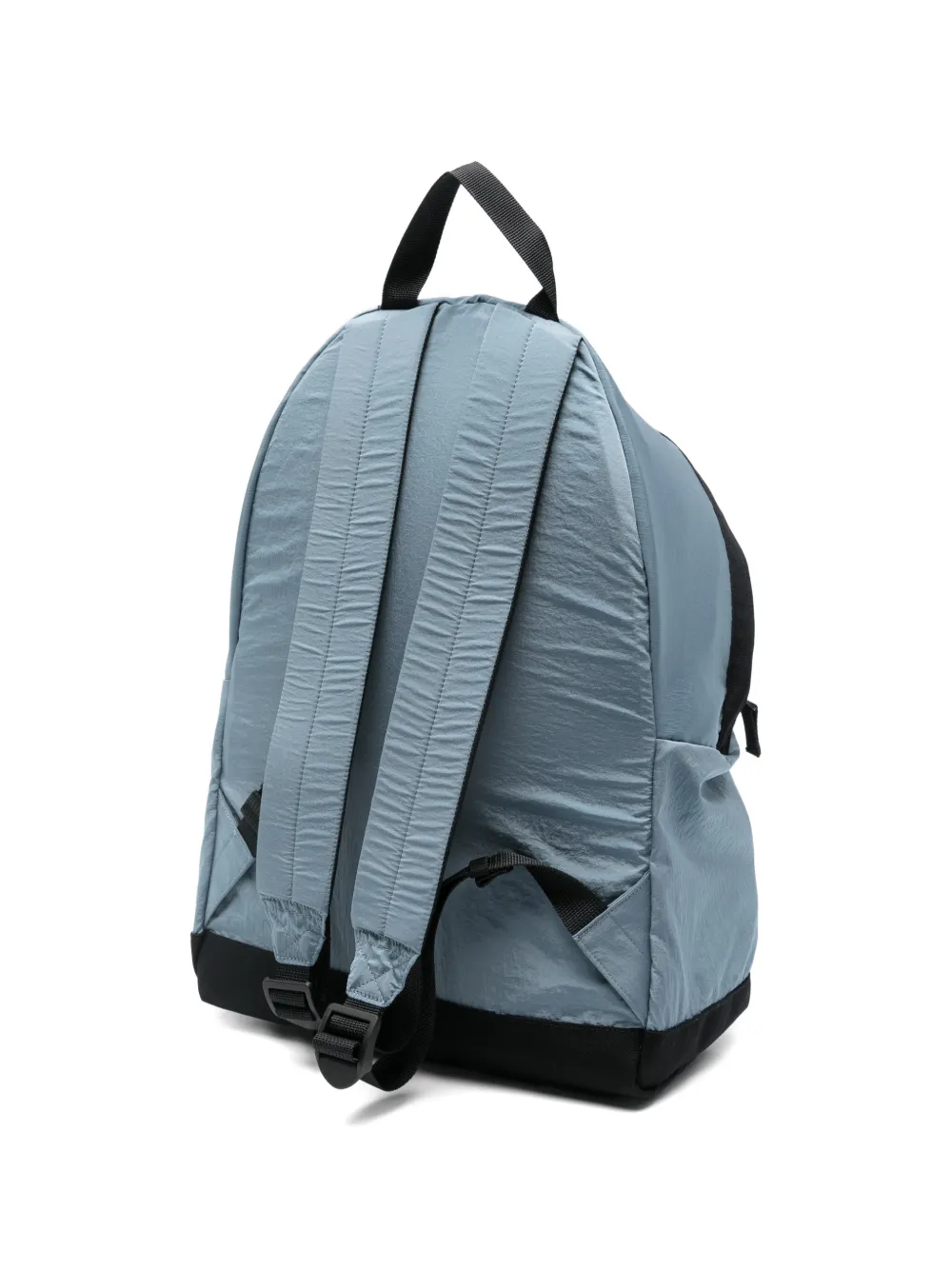  Stone Island Junior Logo Embossed Backpack - Blue 