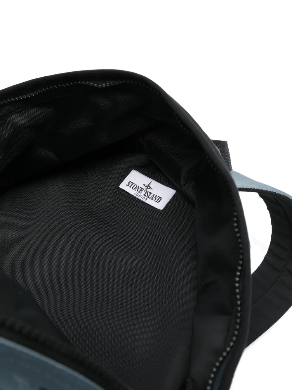 Stone Island Junior Rugzak met logo-reliëf Blauw