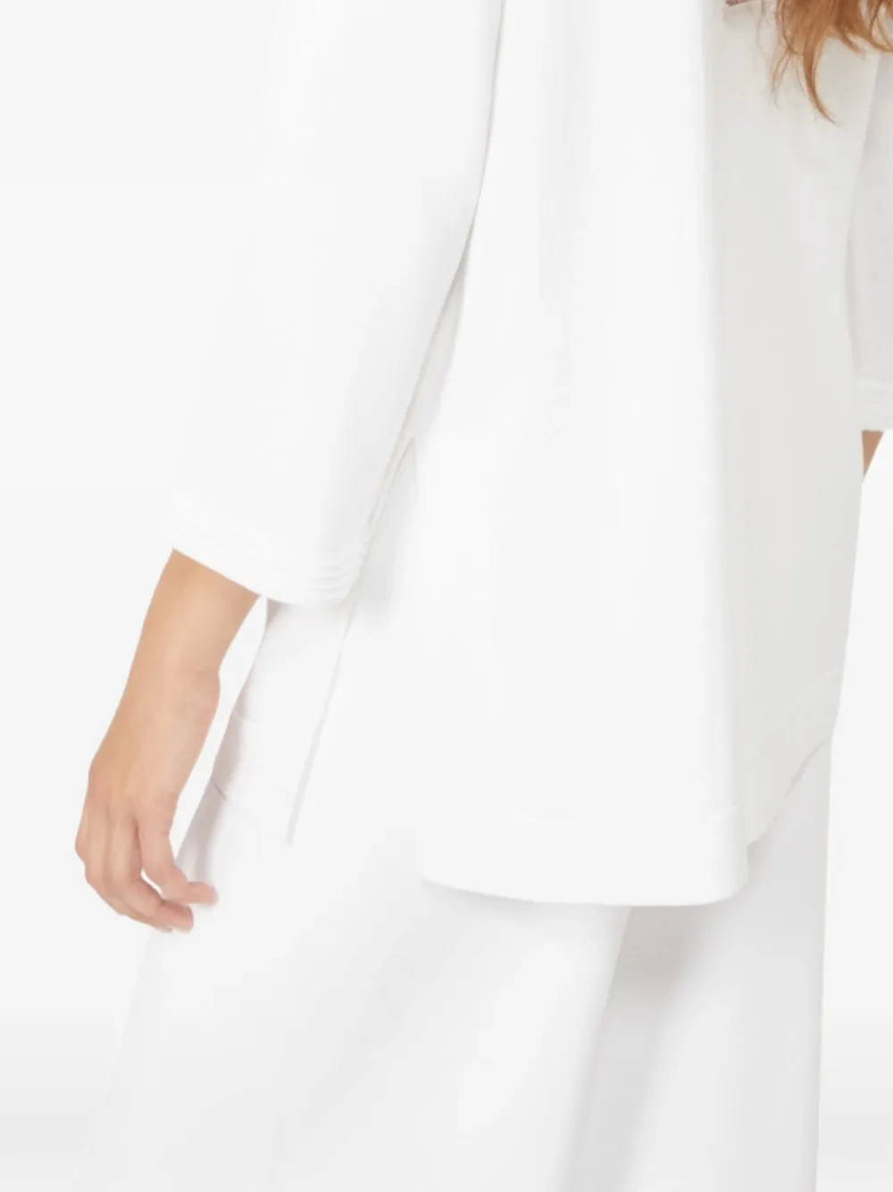 Max Mara Trui met V-hals Wit