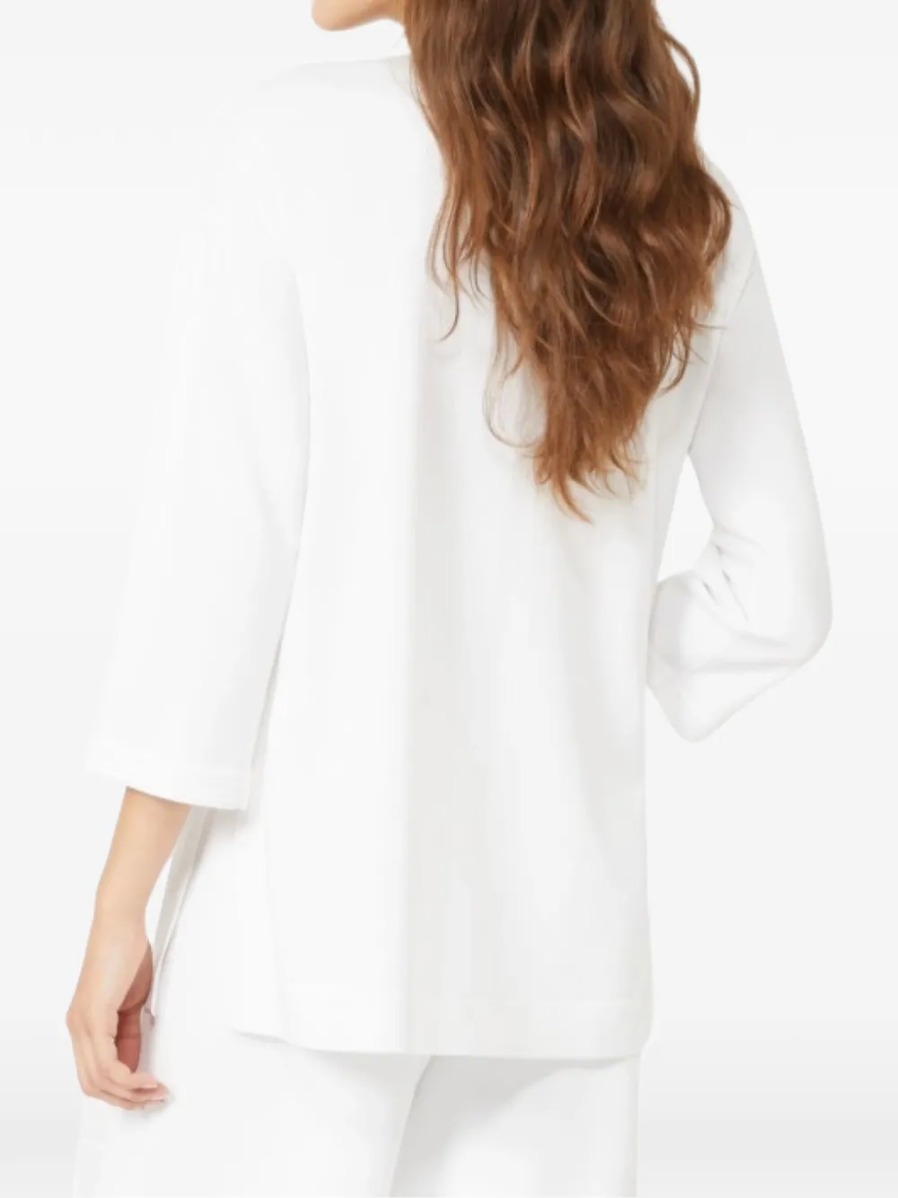 Max Mara Trui met V-hals Wit