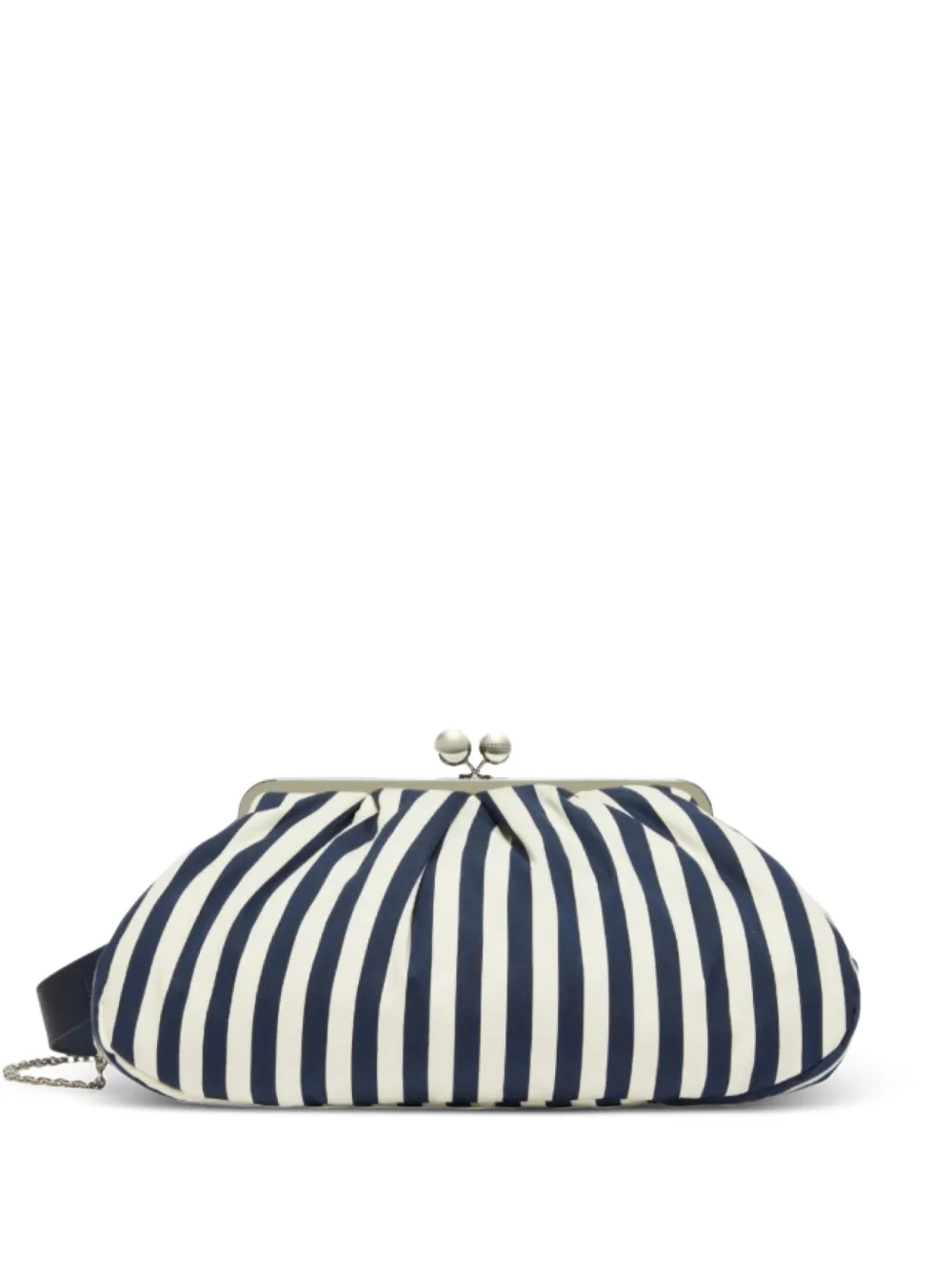Weekend Max Mara striped top handle shoulder bag - Blu