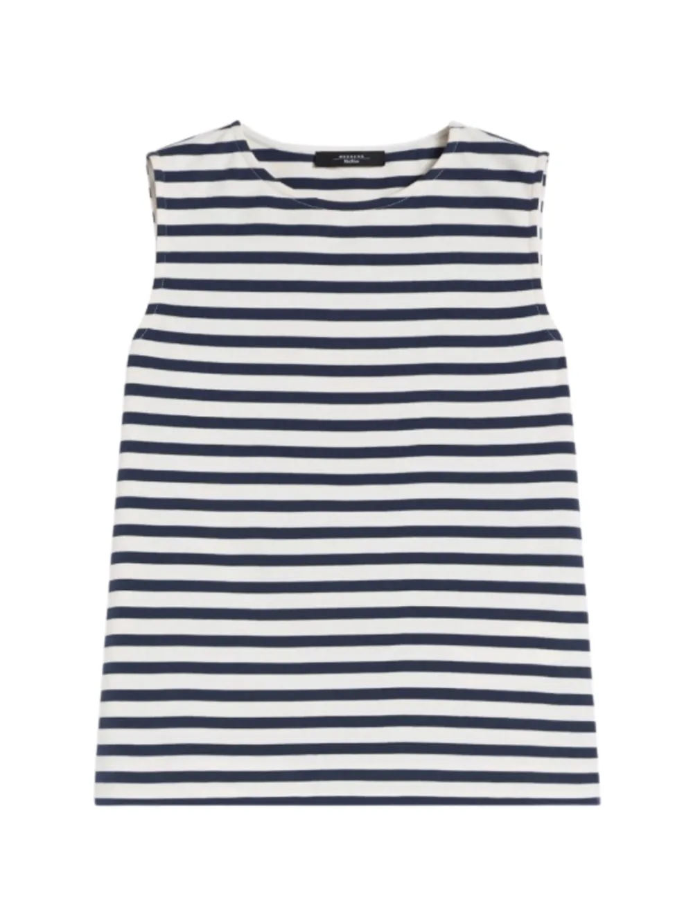 Weekend Max Mara Wkdmultih striped tank top - Blu