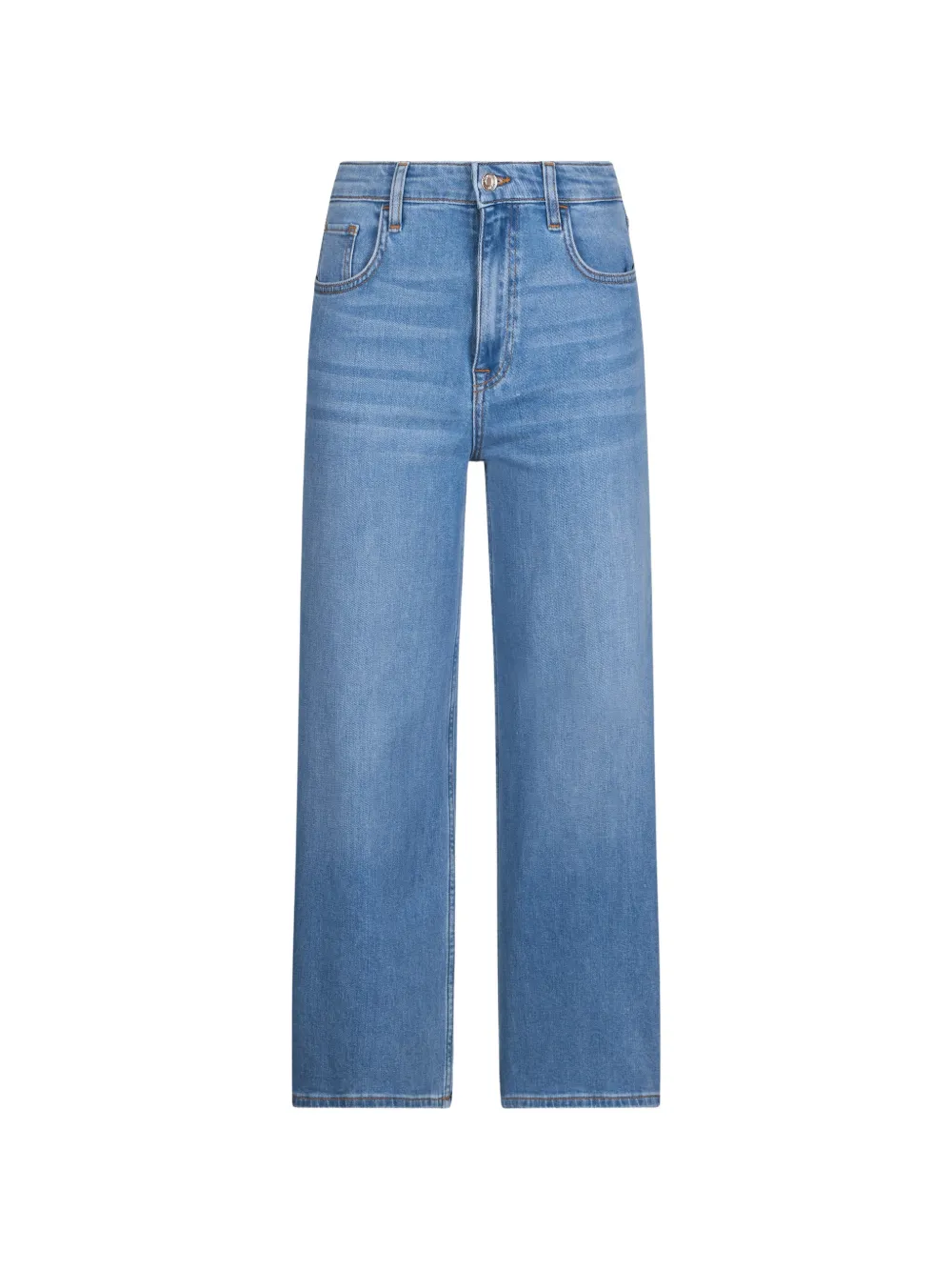 LIU JO five-pockets cropped jeans - Blu