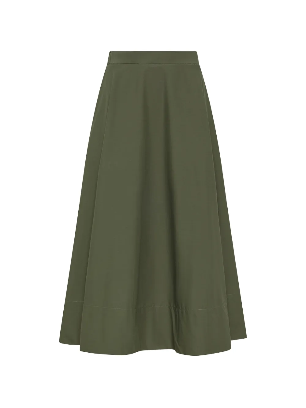 Cruna Gonna midi svasata Sherise - Verde