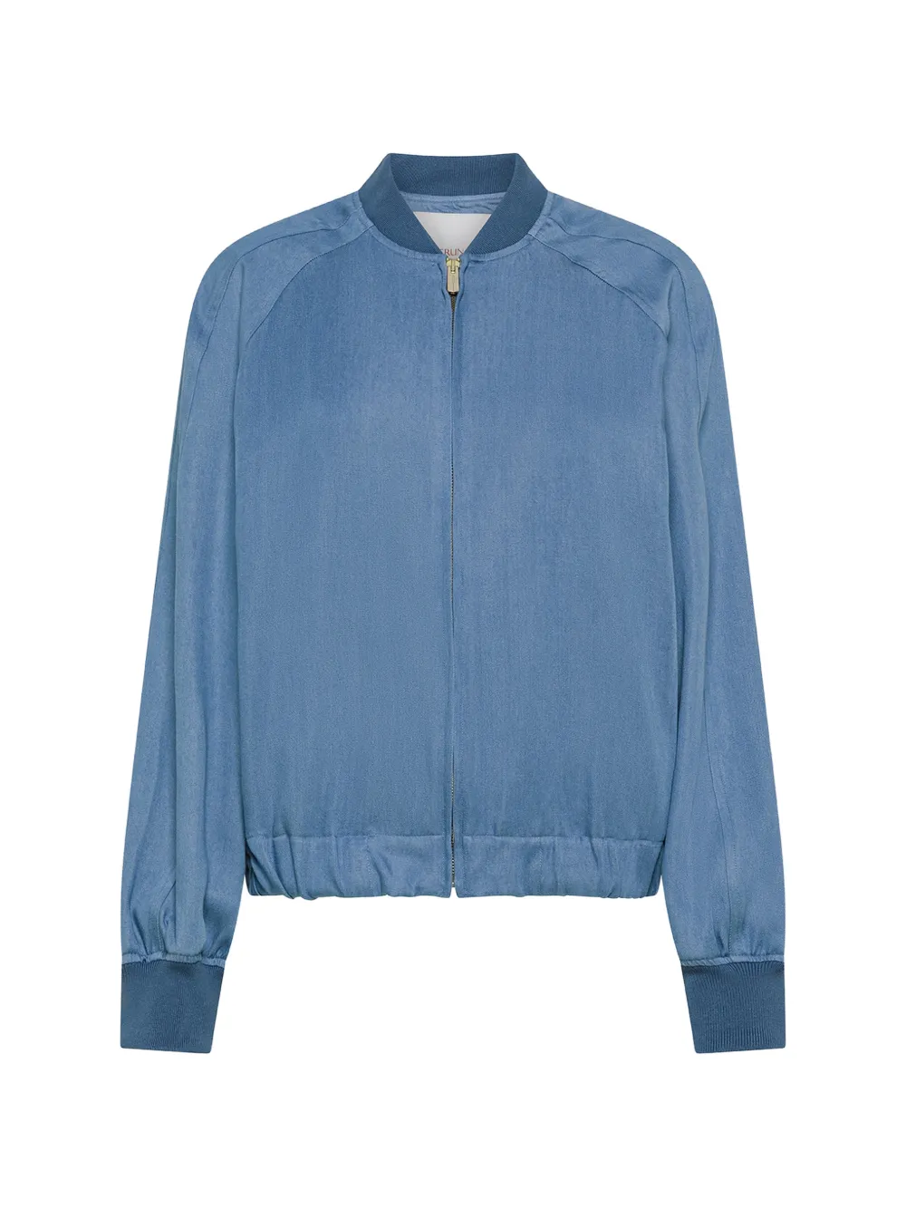 Cruna Dalia zip-up bomber jacket - Blu