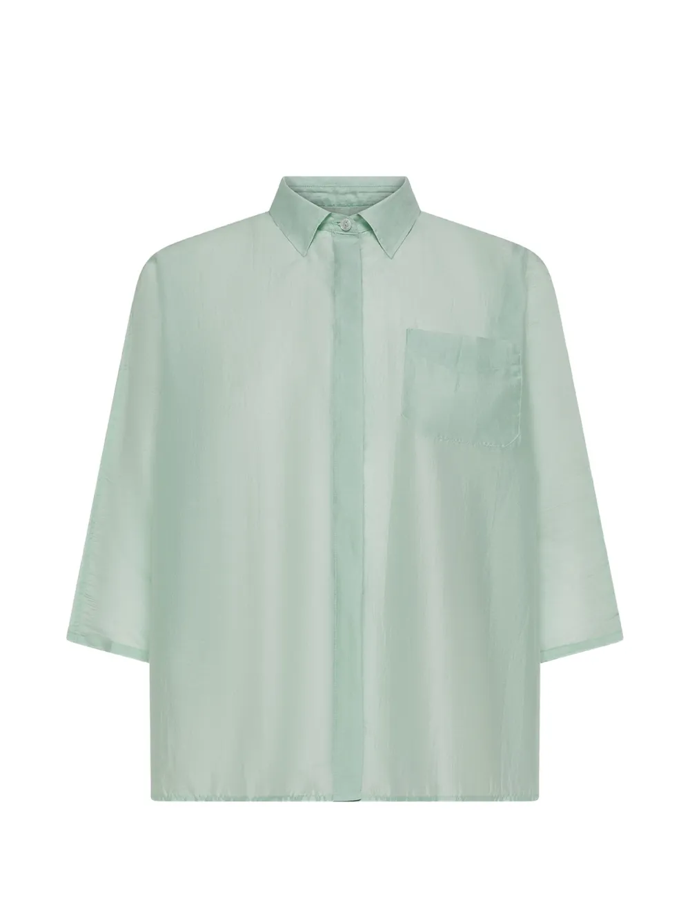Cruna Camicia con tasca - Verde