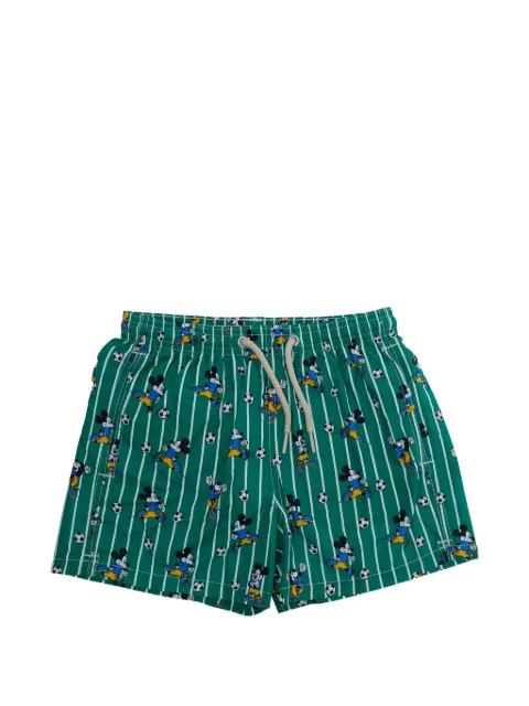MC2 Saint Barth Kids bañador a rayas Mickey Mouse